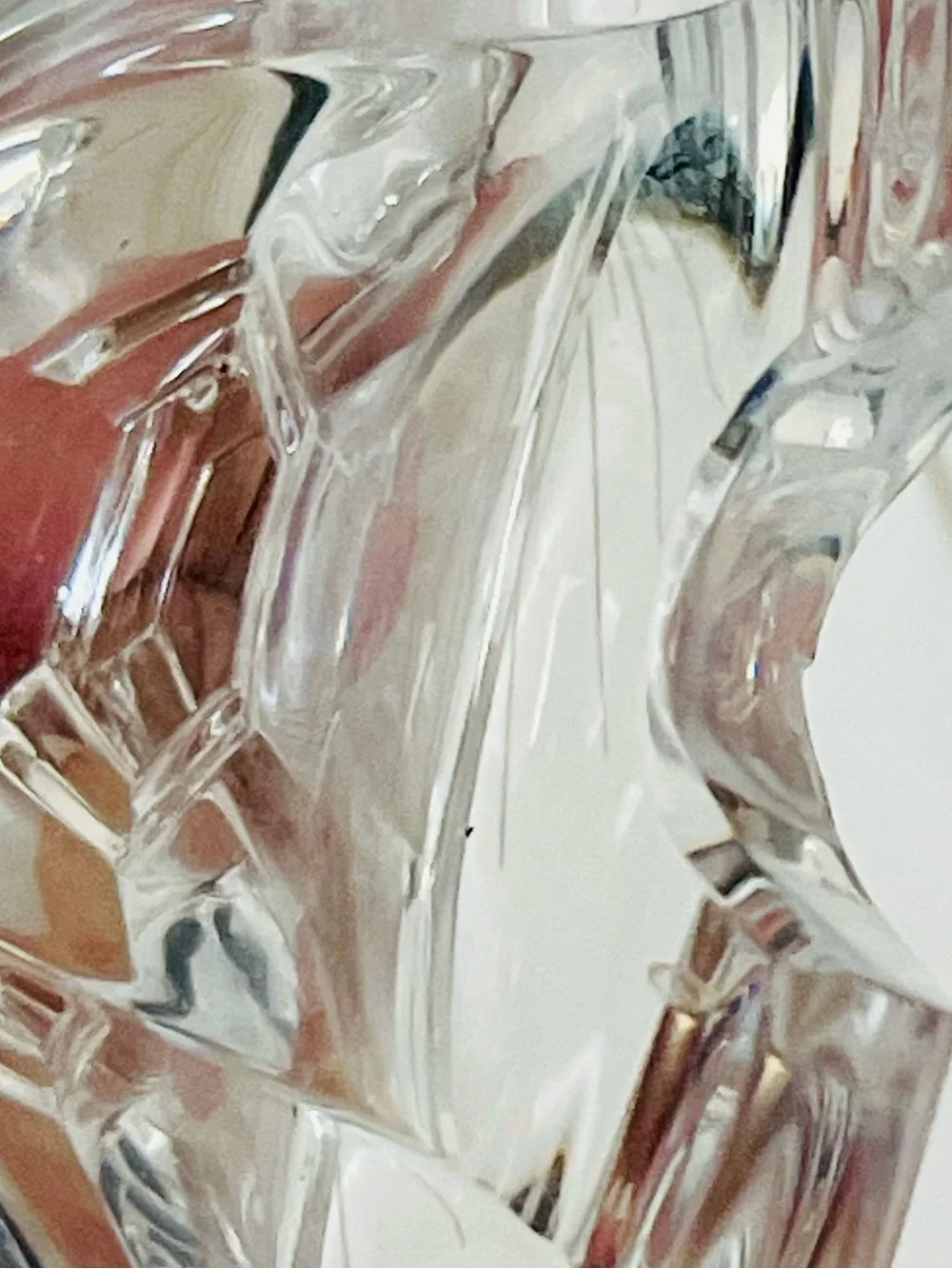 Baccarat Crystal “Harcourt Missouri Bretagne” Jam/ Condiment Jar W/ Lid & Spoon